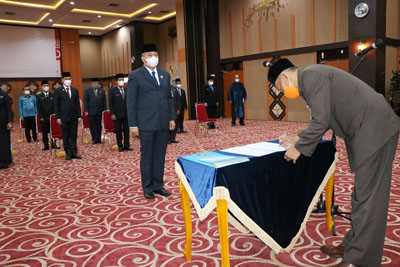 Rotasi 7 Pejabat Eselon II, Ini Pesan Wako Firdaus